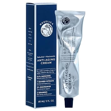Crema facial coreana antienvejecimiento con 0.5% de bakuchiol y 2%