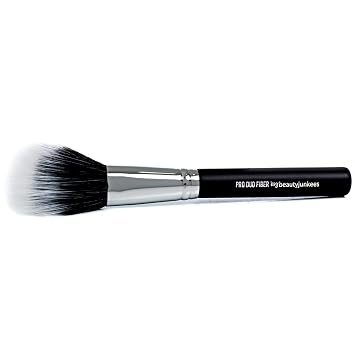 5 Brochas de maquillaje para contorno y resaltar el color, juego de brochas con estuche: pro escultor, pro iluminador, pro fibra dual, pro detalles, esponja de maquillaje para contornos, Negro