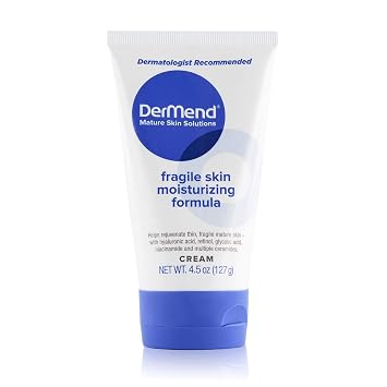 DerMend Hidratante para la piel frágil 4.5 oz - Reafirma el envejecimiento