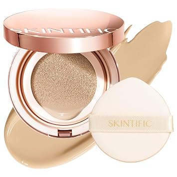 SKINTIFIC Base acolchada de cobertura completa #04 Beige