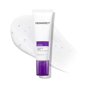 VEGANIFECT Crema de colágeno NMN | Hidratante hidratante y reafirmante con péptidos, glutatión y ácido hialurónico | Aumenta la elasticidad y el cuidado de las arrugas | Cuidado de la piel coreano