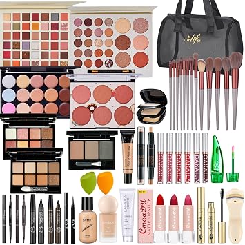 Kit de maquillaje todo en uno para mujeres, kit completo, juego de regalo