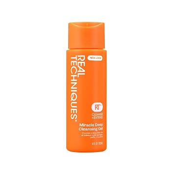 Real Techniques Miracle - Gel de limpieza profunda, limpiador de brochas de