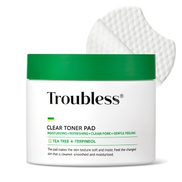 Troubless Mild Clear Toner Essence - Tónico hidratante de árbol de té 6.76