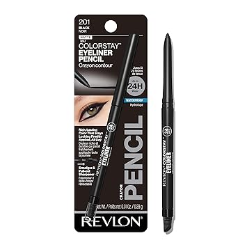 Revlon ColorStay Delineador de ojos con SoftFlex, 0.01 onzas (28 g) (Paquete de 2)