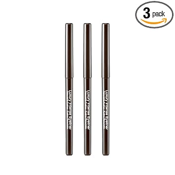 KISS NEW YORK Delineador de ojos retráctil profesional, maquillaje de ojos intenso de lujo altamente pigmentado, de larga duración, resistente al agua, a prueba de manchas, deslizamiento suave