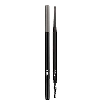 BBIA Last Auto Lápiz de cejas SLIM 7 colores – Sin sebo Ultra Fino Lápiz Definidor de Cejas Lápiz Retráctil Cepillo de Doble Cara Impermeable Forma & Definición y Relleno de Cejas Maquillaje Coreano