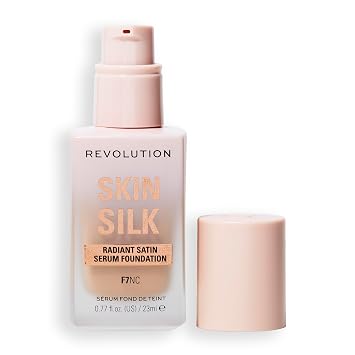 Revolution Skin Silk Radiant Satin Serum Foundation, F7NC Light Skin Tones