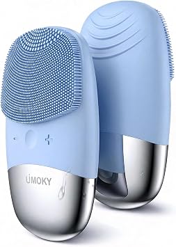 Cepillo de limpieza facial, limpiador facial eléctrico 3 en 1, masajeador vibratorio, IPX7 impermeable, cepillo de poros recargable por USB para limpieza profunda, removedor de puntos negros