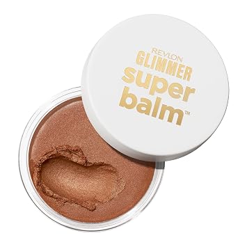 Revlon Glimmer Super Balm, maquillaje multiuso, 005 Sun-Kissed, 0.06 onzas
