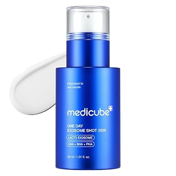 medicube Exosome Shot Zero 2,000 PPM Spicule Facial Serum Para Poros y Sebo