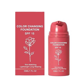Base coreana que cambia de color para piel madura, se adapta al tono de tu piel, oculta líneas finas y arrugas, Spf 15, todo tipo de piel