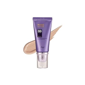 The Face Shop Magic Cover BB Cream SPF20PA++ 1.5 fl oz (V203 Beige Natural)
