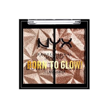 NYX PROFESSIONAL MAKEUP Born To Glow Dúo de Iluminador Helado - High Key Flex
