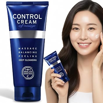 CHARMZONE Crema de control de auto masaje 5.07 (5.1 fl oz) Exfoliación de auto masaje facial y corporal, limpieza de poros, elimina sebo coreano cuidado de la piel del bebé
