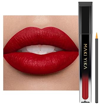 MAKI YIKA Red Lipstick Matte for Women Color Stay Long Lasting Lipsticks