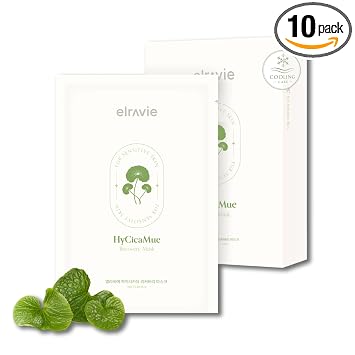 Máscara de recuperación HyCicaMue (10ea) | Máscara de hoja de cica