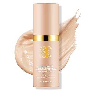 Generic Base 4 en 1 – Espectro medio de 1.05 onzas líquidas con Sun SPF 50, corrector hidratante que cambia de color