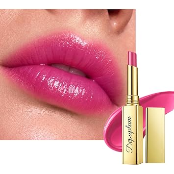 Depuplum Lápiz labial morado Bálsamo labial teñido casi humedad labios