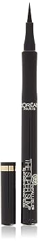 Lápiz de ojos The Super Slim Eyeliner Infallible, negro, 0.034 oz, de la marca L'Oreal Paris, Negro
