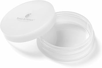 Pequeños recipientes de viaje para el cuidado de la piel: mini recipientes coreanos con tapas para almohadillas de tóner y parches debajo de los ojos, aptos para viajes, reutilizables
