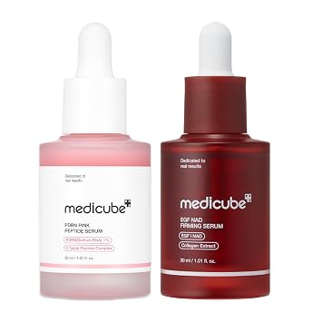 medicube Dúo de suero de ingredientes virales - PDRN y suero NAD EGF