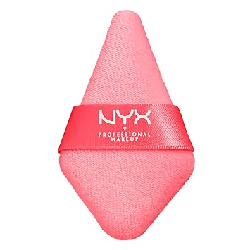 NYX PROFESSIONAL MAKEUP Wonder Setting - Aplicador de polvo triangular, suave, reutilizable, para aplicar polvos sueltos o prensados, hornear e iluminar, 1 unidad