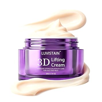 3D Lifting Night Cream 1.76 fl oz – Crema facial coreana avanzada con complejo de 17 péptidos, tratamiento facial probiótico para cara, arrugas de cuello