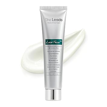 THELEEDS LicoTeca - Crema hidratante facial hidratante coreana para el cuidado de la piel para pieles sensibles y secas, escualano, 180,000 ppm, ácido hialurónico, ectoína, dexpantenol, alantoína