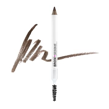 wet n wild Brow-Sessive Lápiz de Cejas, Pincel Spoolie de Doble Punta Ultra-Preciso para Forma Perfecta Construible y Mezclable, Tonos Naturales Duraderos para Cada Ceja, Libre de Crueldad Animal y
