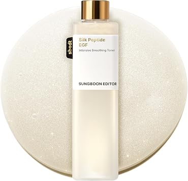 SUNGBOON EDITOR - Tóner EGF de péptido de seda, para rostro y cuerpo, 300 ml/10.14 onzas líquidas