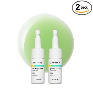 Dr.nineteen ReDRN Ampolla de Exosoma | Biome PDRN 750,000ppm + Retinol + Exosoma | Suero Facial para Estrechar Poros y Reafirmar | Cuidado de la Piel Coreano (0.50 fl.oz. X 2EA)