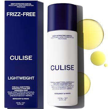 Aceite coreano para cabello seco, control de encrespamiento, brillo