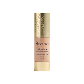 SeneGence MakeSense - Hidratante tintado corrector de color, ligero