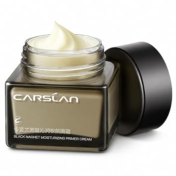 CARSLAN Crema hidratante de imprimación negra del imán para el maquillaje