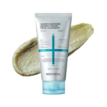 MEDIHEAL Madecassoside Derma Cream Limpiador facial, mascarilla de lavado