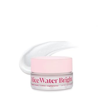 The Face Shop Rice Water Bright Crema vegana – Hidratación instantánea Fórmula de absorción rápida – Vegana, Iluminadora – Agua de arroz, niacinamida, ácido hialurónico – Crema facial hidratante