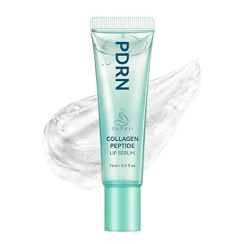 PDRN - Suero labial de 0.5 onzas líquidas, bálsamo labial de péptido de