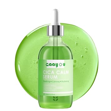 Centella Asiatica Serum Centella Tea Tree Ampolla Facial Suero Coreano Centella Suero para Acné Aceite Propenso al Acné Calmante, Calmante, Reduce el Enrojecimiento 3.6 fl oz