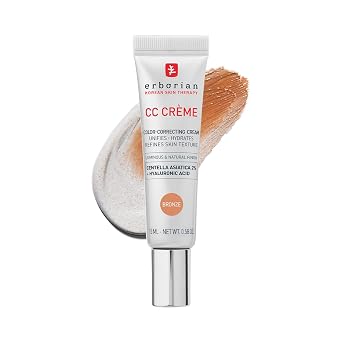 Erborian CC Cream, Color-Correct, Evens Tone, Korean Skincare Makeup Hybrid