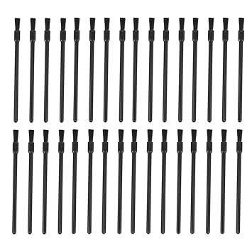 200 Count Nylon Lip Brush Applicators for Lipstick Makeup