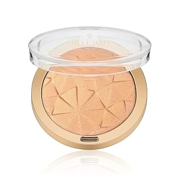 Milani Hypnotic Lights - Resaltador en polvo, luz intermitente (0.3 onzas), polvo facial vegano, libre de crueldad animal que contornea y resalta para un acabado brillante