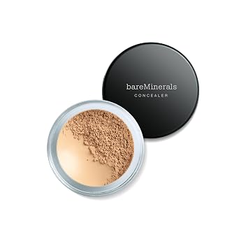 bareMinerals Bien Descansado Iluminador para debajo de los Ojos SPF 20, Polvo Suelto para Iluminar y Ocultar Círculos Oscuros debajo de los Ojos, Protector Solar en Polvo Mineral SPF 20, Vegano