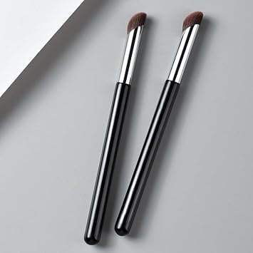 Under Eye Concealer Brush Nose Contour Brush Angled Concealer Brushes for Buffing and Blending