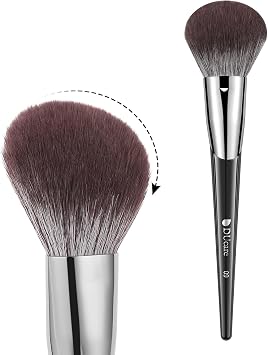 DUcare Cepillo mineral en polvo - Brocha de maquillaje para una gran cobertura, mezcla de base de polvo mineral