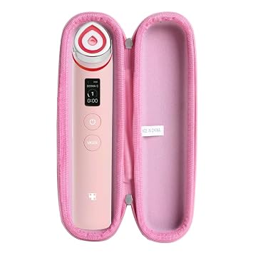 Hermitshell Estuche rígido de viaje para medicube Booster Pro 6 en 1/medicube Booster Pro X2 7 en 1 Real Glass Glow Beauty Massager (solo estuche)