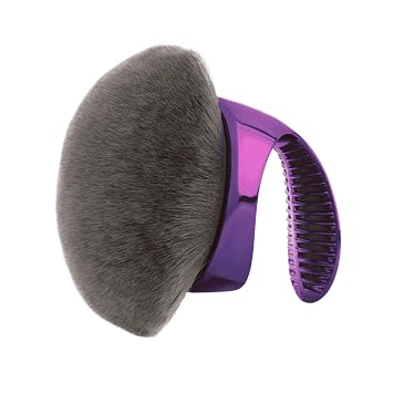 Westmore Beauty Cepillo Kabuki para mezclar y difuminar el cuerpo y cepillo autobronceador - Para maquillaje corporal y base - Aplicador de mezcla para autobronceado - Cerdas veganas duraderas
