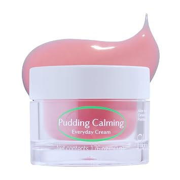 OLIVIAUMMA Crema diaria calmante con pudín, hidratante reparador de la piel