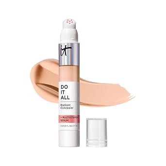 IT Cosmetics Do It All Radiant Corrector - Corrector de maquillaje - Hidrata e ilumina - Cobertura media sin arrugas y acabado radiante - Niacinamida y ácido hialurónico - 0.2 onzas líquidas