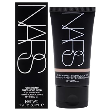 Pure Radiant - Hidratante tintado SPF 30 PA Plus - M0 Mykonos by NARS for Women - Base de 1.9 oz